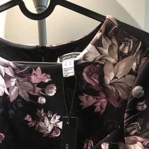 Floral fitted pointe dress